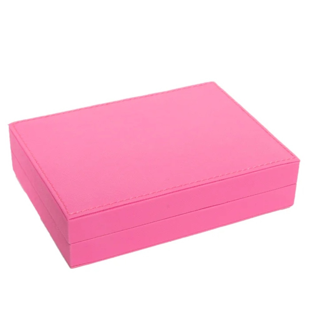 Brock & Co Ellen Poker Card Set Pink New In Box - Picture 4 of 5